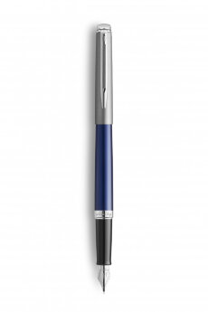 Перьевая Ручка Waterman Hemisphere Entry Point Stainless Steel with Blue Lacquer