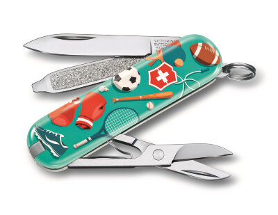 Нож-брелок VICTORINOX Classic &quot;Sports World&quot; 0.6223.L2010