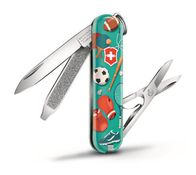 Нож-брелок VICTORINOX Classic &quot;Sports World&quot; 0.6223.L2010