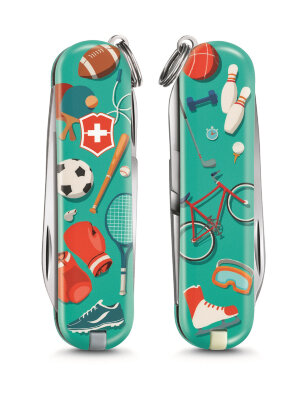 Нож-брелок VICTORINOX Classic &quot;Sports World&quot; 0.6223.L2010