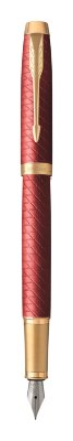 Подарочный набор Parker: Ручка Перьевая Parker IM Premium F318 Red GT Ежедневник 2143128_083650