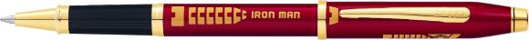 Ручка-роллер Selectip Cross Century II Marvel SE "Железный Человек". Цвет - красный с гравировкой