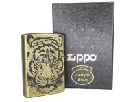 Зажигалка Zippo 201FB Antique Brass™