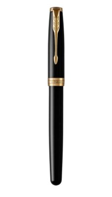Ручка-роллер Parker Sonnet Black Lacquer GT 1931496