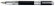 Перьевая ручка Waterman Elegance Black ST. Перо из чистого золота 18К. Детали дизайна: посеребрение