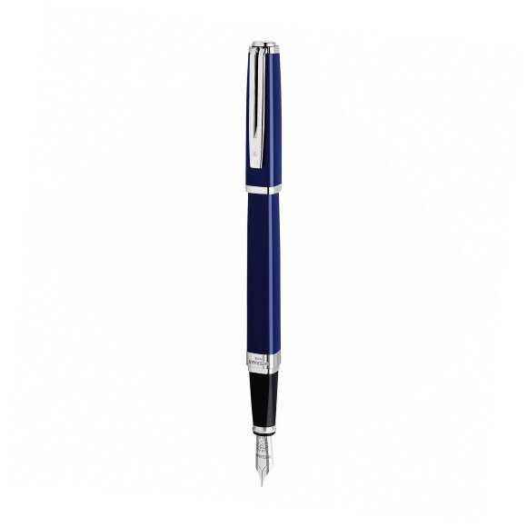 Перьевая Ручка Waterman Exception Slim Blue ST S0637090 с гравировкой