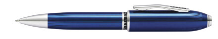 Фото: Шариковая ручка Cross Peerless Translucent Quartz Blue Engraved Lacquer