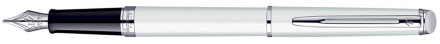 Перьевая ручка Waterman Hemisphere Essential White CT. Перо - нержавеющая сталь в Москве, фото 29