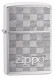 Зажигалка ZIPPO Classic с покрытием Brushed Chrome, латунь/сталь, серебристая, матовая, 36x12x56 мм