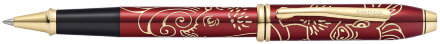 Ручка-роллер Cross Townsend Year of the Pig, цвет - красный, золотистый в Москве, фото 6