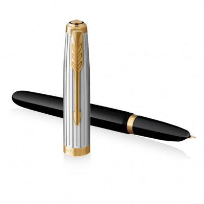 Перьевая ручка Parker 51 Premium Black GT 2169061