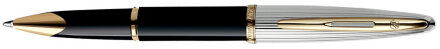 Роллерная ручка Waterman Carene Deluxe Black. Детали дизайна - позолота 23К. в Москве, фото 17