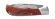 Нож складной Stinger, 104 мм (серебристый), рукоять: сталь/дерево (серебр.-корич.), коробка картон