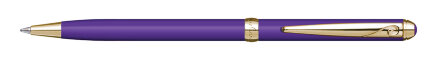 Ручка шариковая Pierre Cardin SLIM. Цвет - фиолетовый. Упаковка Е в Москве, фото 24