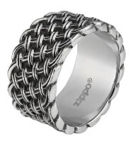 Кольцо из стали с плетёным рисунком (21,7 мм) Zippo 2006564