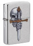 Зажигалка Sword Skull Design Zippo 49488 с гравировкой
