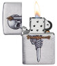 Зажигалка Sword Skull Design Zippo 49488 с гравировкой