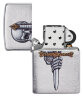 Зажигалка Sword Skull Design Zippo 49488 с гравировкой
