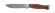 Нож складной Stinger, 106 мм (серебристый), рукоять: сталь/дерево (серебр.-корич.), коробка картон