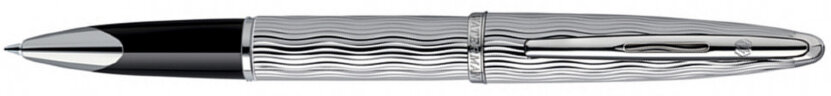Роллерная ручка Waterman Carene Essential Silver ST. Детали дизайна: палладиевое покрытие