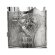 Подстаканник "Богатырская застава" никелированный с чернью С7408/51 с гравировкой
