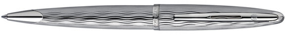Шариковая ручка Waterman Carene Essential Silver ST. Детали дизайна: палладиевое покрытие S0909890 с гравировкой