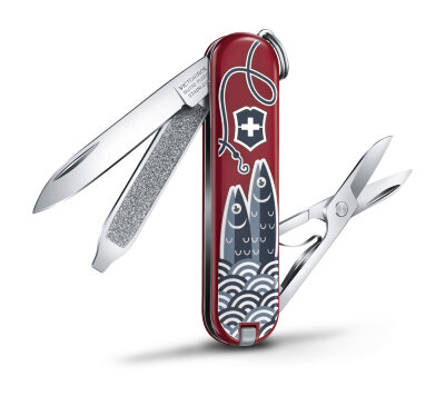 Нож-брелок VICTORINOX Classic &quot;Sardine Can&quot; 0.6223.L1901