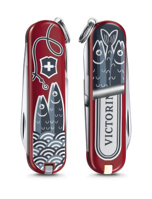 Нож-брелок VICTORINOX Classic &quot;Sardine Can&quot; 0.6223.L1901