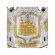 Набор для чая никелированный с позолотой "Храм Спаса-на-Крови" НБС18708/158