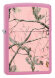 Зажигалка Zippo REALTREE APC™ с покрытием Pink Matte, латунь/сталь, розовая, матовая, 36x12x56 мм