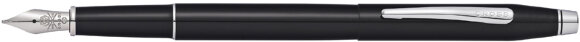 Перьевая ручка Cross Classic Century Black Lacquer с гравировкой