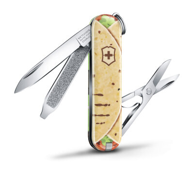 Нож-брелок VICTORINOX Classic &quot;Mexican Tacos&quot; 0.6223.L1903