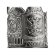 Подстаканник "Герб РФ" никелированный с чернью С71408 с гравировкой