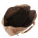 Сумка дорожная KLONDIKE Native, натуральная кожа в коричневом цвете, 52 х 25 х 35 см
