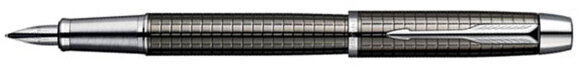Перьевая ручка Parker IM, цвет - темно-серый, перо - нержавеющая сталь