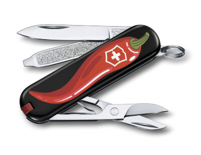 Нож-брелок VICTORINOX Classic &quot;Chili Peppers&quot; 0.6223.L1904