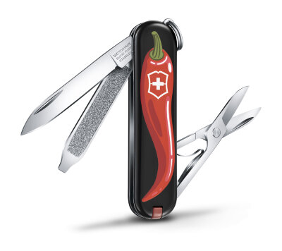 Нож-брелок VICTORINOX Classic &quot;Chili Peppers&quot; 0.6223.L1904
