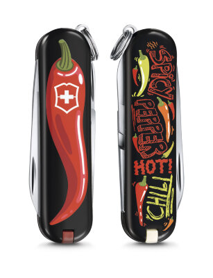 Нож-брелок VICTORINOX Classic &quot;Chili Peppers&quot; 0.6223.L1904
