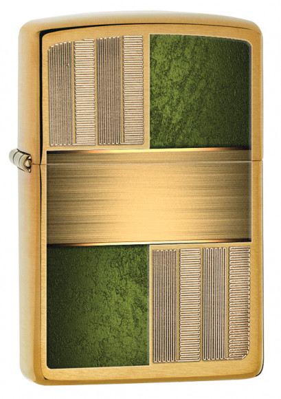 Зажигалка ZIPPO Brushed Brass 28796