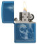 Зажигалка Zippo Classic с покрытием High Polish Blue, латунь/сталь, голубая, глянцевая, 36x12x56 мм