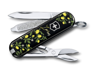 Нож-брелок VICTORINOX Classic &quot;When Life Gives You Lemons&quot; 0.6223.L1905