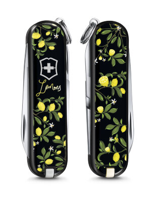 Нож-брелок VICTORINOX Classic &quot;When Life Gives You Lemons&quot; 0.6223.L1905