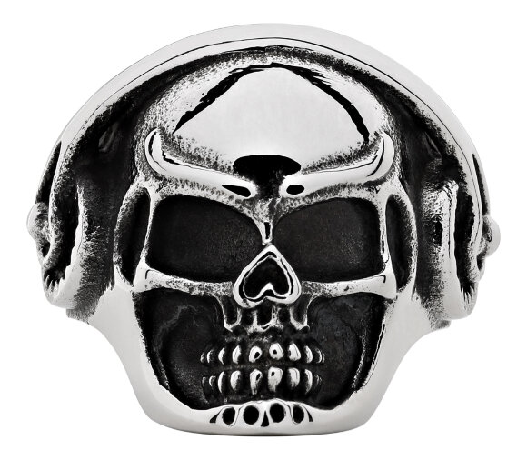 Кольцо с черепом (22,3 мм) Zippo 2006573 с гравировкой