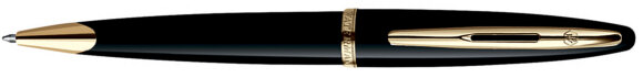 Шариковая ручка Waterman Carene Black Sea GT. Детали дизайна: позолота S0700380 с гравировкой