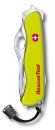 Нож перочинный VICTORINOX Rescue Tool, 111 мм, 14 функций, серейторное лезвие с петлёй, жёлтый