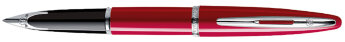Перьевая ручка Waterman Carene Glossy Red  ST. Перо - золото 18К, детали дизайна: палладий