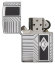 Зажигалка Zippo Armor® с покрытием High Polish Chrome, латунь/сталь, серебристая, 37х13x58 мм