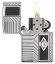 Зажигалка Zippo Armor® с покрытием High Polish Chrome, латунь/сталь, серебристая, 37х13x58 мм
