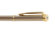 Ручка шариковая Pierre Cardin GAMME с кристаллом. Цвет - бежевый. Упаковка Е или Е-1