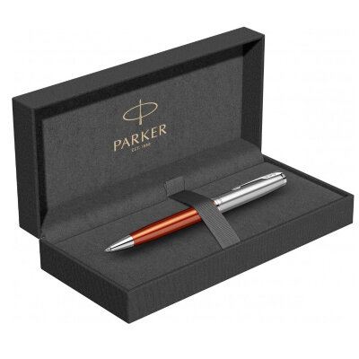 Шариковая ручка Parker Sonnet Essentials Orange SB Steel CT 2169361